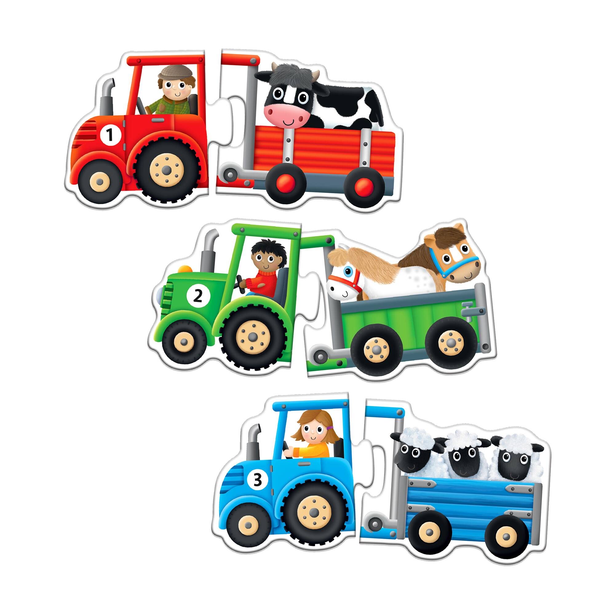 My First Match It! - Tractors & Trailers